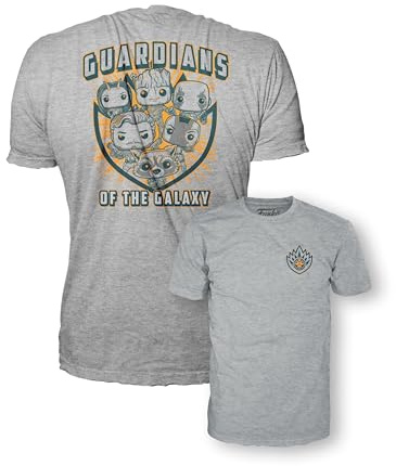 Funko Boxed Tee: Guardians of The Galaxy 3- Finale Group Finale - M - T-Shirt - Kleidung - Geschenkidee - Kurzärmeliges Top Für Erwachsene Männer und Frauen - Offizielle Handelswaren - Movies Fans