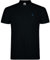 S&C - Polo Hombre Manga Corta Algodón 100%, Color Liso, Estilo Casual, Cuello 3 Botones, Diseñado en España, Tejido Punto Piqué, Corte Regular, Talla Ajustada, Negro, M