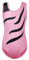 ZNYUNE Body da ginnastica da bambina, senza maniche, per ginnastica, classico, B371, nero/rosa, 10A