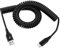 Câble USB C Spiralé USB A vers USB C [0,5m-1,8m] Câble de Charge Rapide Android Auto Charge Câble pour Samsung Galaxy S25 Ultra S24 S23 FE S22 S21 S20 A55 5G A54 A35 A34 A25 A15 A14, iPhone 16 15