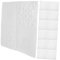Angoily 20pcs Brick Pattern Three-Dimensional Wall Sticker Ceiling Wallpaper Wall for Living Room Stick on Ceiling Tiles Decorative Tile Panelling Kits White Xpe Foaming