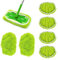 6 Bodentücher für Swiffer Bodenwischer Feucht,Wiederverwendbare für Swiffer Bodentücher,Ideal für Swiffer Bodenwischer Nass,Mikrofaser-Tücher