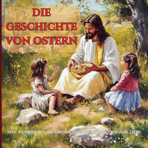 Ostern mit Jesus: Eine Ostergeschichte für Kinder und die ganze Familie: Ein christliches Bilderbuch über Ostern für Kinder