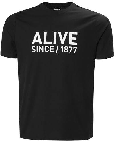 Helly Hansen Herren Core Graphic T 2.0, Schwarz, 2XL