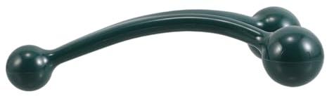 Manueller 3-kugel Massage Roller aus Ps, Ergonomisches Handgerät | Grüne Ausführung, Kompakt für Büro und Reise, Sanfte Anwendung für Gesicht, Nacken und Füße