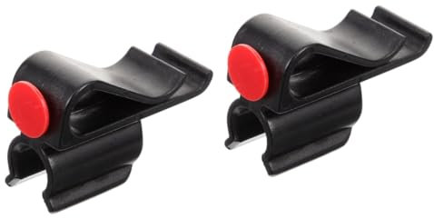 Milisten 2 Stück Putter Clip Für Golftasche Golf Clip Bag Bag Clips Halter Putting Club Golf Zubehörtasche Golf Zubehör Golf Groovy Bags Golfer Kunststoff Schwarz