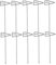 Alipis 10 Pièces brochette de barbecue acier inoxydable brochettes de barbecue accessoires air fryer accessoires barbecue outils de barbecue brochette à rôtir Silver