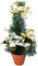 Weihnachtsbaum Künstlich Mini 30 cm Grün Dekoration Gold Kunstbaum Weihnachten Tannenbaum Dekoriert Christbaum Weihnachtsdekoration