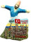 Weekino Sultan Ahmet Camii Istanbul die Türkei Kühlschrankmagnet 3D Polyresin Touristische Stadtreise City Souvenir Collection Geschenk Starker Kühlschrank Aufkleber
