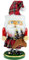 Clever Creations Traditioneller schottischer Nussknacker aus Holz mit Dudelsack | festliche Weihnachtsdekoration | 17,8 cm hoch | perfekt für Regale und Tische