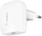Belkin Chargeur secteur USB-C 20 W (iPhone 14/14 Plus, 14 Pro, 14 Pro Max, 13, 13 mini, 13 Pro/Pro Max, 12, 11, XS, XR, X, SE, 8, Plus, iPad Air 2020, iPad 8e gén, iPad Pro 10,5, 12,9 2e génération)