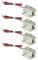 QWORK DC 12V Elettromagnetici solenoide serratura ,per Porta Armadietto Cassetto , 4pcs