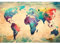 Puzzle 5000 Teile-Antike Weltkarte Klassische Puzzle 5000,Impossible Puzzle Geschicklichkeitsspiel für die Ganze Familie,Farbenfrohes Puzzle für Erwachsene und Kinder ab 14 Jahren-61.61x41.53 Zoll (1