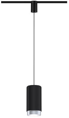 Paulmann 95402 URail Pendel Corus Schwarz max. 1x50W E27 ohne Leuchtmittel