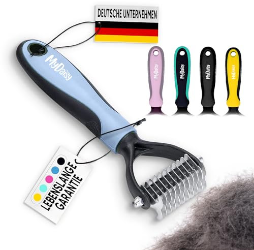 MYDAISY Hundebürste & Katzenbürste für Mittel & Langhaar