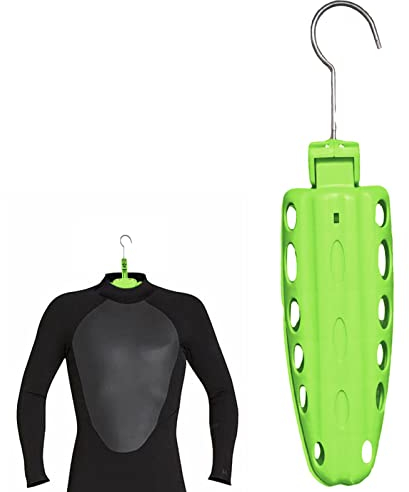 XUCHEN Reise-Neoprenanzug-Kleiderbügel | Trockenanzug, Tauchstiefel, Schuhe, Kleiderbügel, zusammenklappbar, belüftet, Kleiderbügel