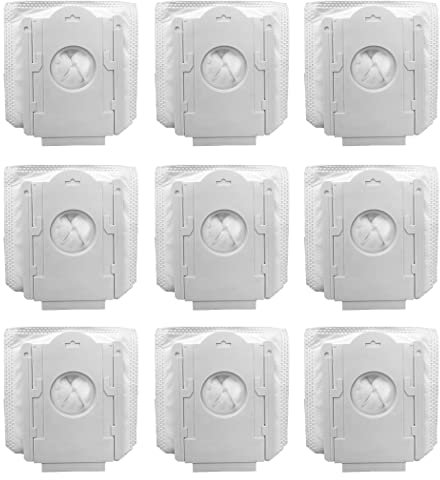 9 Pack Clean Station Dust Bags for Samsung VCA-ADB90/XAA VCA-ADB90 70+ 75+ 90 Series Cordless Stick Vacuum Replacement Parts