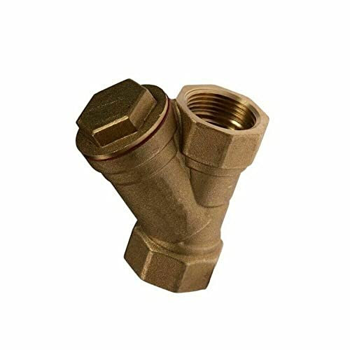 3/8 BSP Valve Y Strainer Pressure Washer Water Filter Brass Inline Diesel Oil Fuel DX/1402081