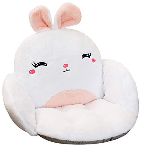 Plüsch, faltbar, für Kinder, Sofa, Rückenlehne, Sessel, 2-in-1, faltbar, für Kinder, Sofa, Cartoon, niedlich, Sofa, Bett, für Wohnzimmer, Schlafzimmer, ohne Futter (Weiß, 2, Einheitsgröße)