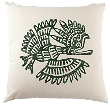 Urban Backwoods Aztec Bird I Kissen Dekokissen