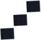 FRCOLOR 3pcs Filter Sponge for Fish Tank Thickened Aquarium Corner Sponge Filter Pad Aquariums y Type Filter Black