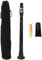 Pocket Saxophon Kit Mini Portable Saxophon Pocket Sax Woodwind Instrument Practice Sax with Reed Storage Bag​