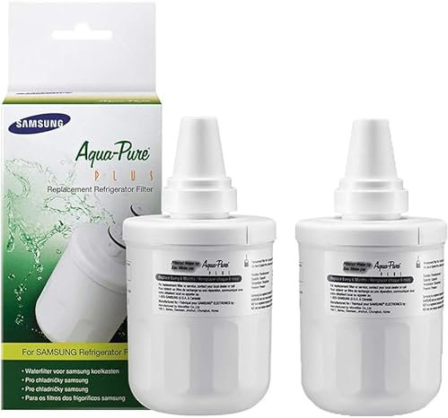 Lot de 2 filtres à eau pour réfrigérateur d'origine Samsung DA29-00003F Aqua Puro