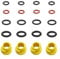 CWOQOCW 20 Pack O-Ring Nozzle Set For Karcher Pressure Washers K2 K3 K4 K5 2.640-729.0 Replacement Seals Rubber Gaskets Maintenance Kit