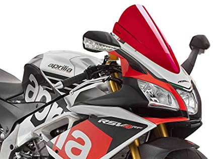 Puig 7614R Z-Racing Windscreen optimised aerodynamics, Red