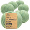 HANSA-FARM | 100% Baby Alpakawolle in 50+ Farben (kratzfrei) - 300g Set (6 x 50g) - weiche Alpaka Wolle zum Stricken & Häkeln in 6 Garnstärken by Hansa-Farm - Lindenblüte Heather (Grün)
