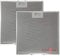 Kit 2 Stück Aluminium-Fettfilter Austauschfilter Dunstabzugshaube Für ELICA mm.320 x 320 x 9