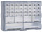 vidaXL Multi-Schubladen Organizer mit 40 Schubladen Sortierkasten Sortimentskasten Sortimentskoffer Sortimentsbox Kleinteilemagazin 52x16x37,5cm