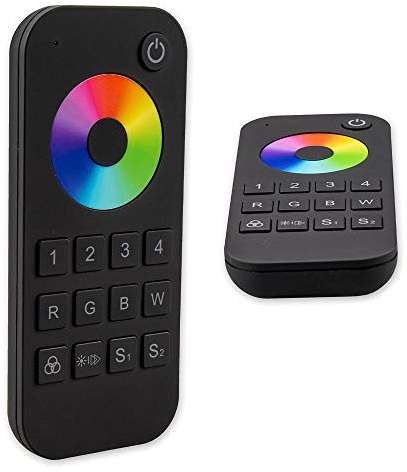 Sys-Pro RGB+W 4 Zonen Fernbedienung mit 2 Szenenspeicher