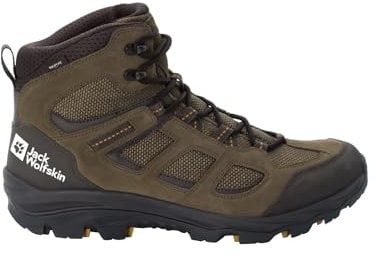 Jack Wolfskin Herren Vojo 3 Texapore Mid M Outdoorschuhe, Khaki Phantom, 45 EU