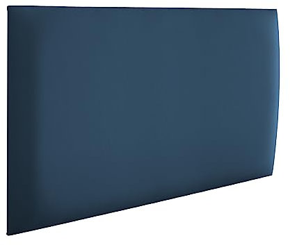 RAVIO Panneaux muraux rembourrés | Lambris 3D avec Mousse | Coussin Mural comme tête de lit pour lit | Decoration Murale pour Chambre, Chambre d'enfant, Bureau, Couloir | Bleu Marine, 70 x 30 cm