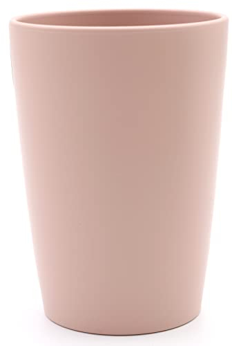 Magu 1 Nachhaltiger Biopolymer Becher (6 Farben) 100% Erdölfrei | Robust und Nachhaltig | Kunststoff Trinkbecher oder Zahnputzbecher kirschblüte