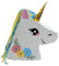 P'TIT CLOWN - 22913 - Pinata Einhornkopf - Einfache Befüllung - Zubehör Dekoration Kindergeburtstag, Kirmes, Feiern - Karton, Papier - Weiß - 39 x 40 x 10 cm