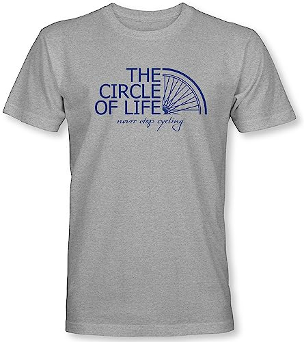 Fahrrad T-Shirt Herren : Ride Bikes Not Tanks - Sport Tshirts Peace Herren - Mountainbike Rennrad Shirt MTB