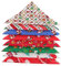 COHEALI 8st Patchwork-kopf Stoff Zum Nähen Von Weihnachten Weihnachtlicher Baumwollstoff Weihnachtsquiltstoff Weihnachtsnähquadrat Weihnachtsfettviertel Baumwolle Lieferungen Quilten