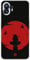 Movilshop Funda para [ Nothing Phone 2 ] Friki y Gamer[ Figura sobre la Luna Roja ] de Silicona Flexible Transparente Carcasa Case Cover Gel para Smartphone.