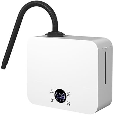 Reptile Humidifiers, 2.5L Terrariums Misting System with Retractable Hose 60~180 Cm, 200ML/H Atomization Volume and Adjustable 3 Speeds, 1-12H Timing, Uniform and Delicate Output, for Lizard