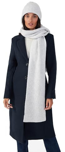 Style & Republic Damen Mütze-Beanie & Schal Set- deine kuscheliges Winter-Set für stilvolle Herbst- & Winter-Momente - Grau