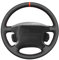 MEWANT Funda para volante de piel auténtica cosida a mano para Nissan Patrol GR V y61 Wagon 1997-2005, accesorios para volante