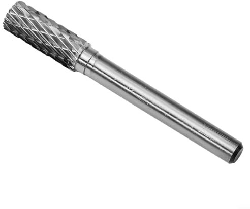 Lima giratoria de carburo resistente, cortador de molienda de metal, vástago de 6 mm, (8 mm)