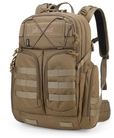 Mardingtop 40L Militärrucksack Molle System Taktischer Rucksack für Herren aus Cordura Wanderrucksack für Outdoor, Trekking, Bergsteigen
