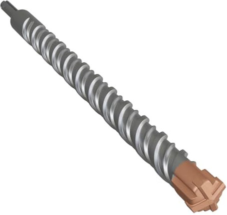 Maysay SDS Plus Hammerbohrer 40x600mm mit 4 HartmetallschneidenProfessioneller Betonbohrer für Stein, Beton, Holz, Ziegel und Fliesen