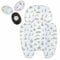 Mamaroo Newborn Insert and 3Pcs Mamaroo Replacement Toy Balls, Breathable Reversible Mamaroo Infant Insert Compatible with 4moms Mamaroo Baby Swing & RockaRoo, Head & Body Support, Machine Washable