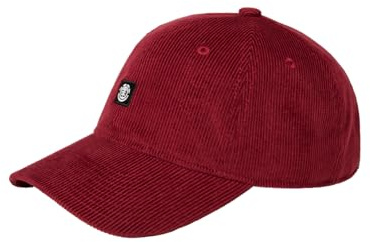 Element Icon Dad Cap Corduroy, Herren, Rot, Einheitsgröße