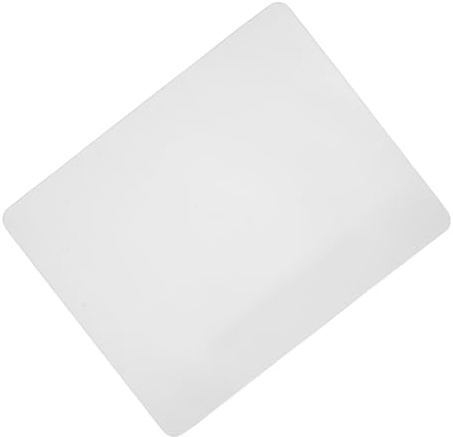 Homoyoyo Tapis de Souris en Verre Transparent 20 X 25 Cm Surface Rigide Lisse, Accessoire Bureau Fin et Résistant aux Rayures, pour Gaming et Travail, Nettoyage Facile, Tapis Souris