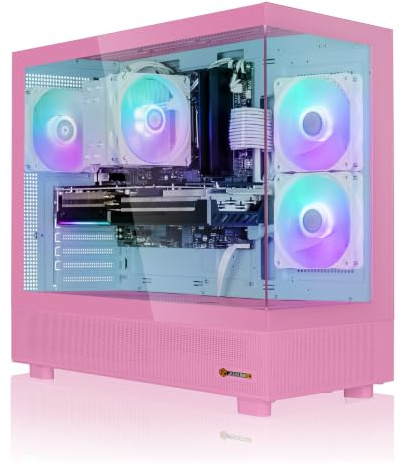 Aurum Pink Gaming PC Ryzen 9 9950X3D • GeForce RTX5070Ti 16GB • 32GB DDR5 • 1000GB M.2 SSD • Windows 11 • Wasserkühlung • WLAN • Gamer PC Computer Gaming Rechner